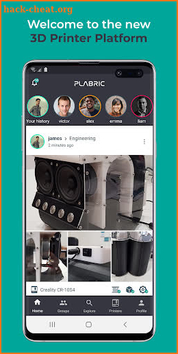 Plabric - 3D Printing Platform screenshot
