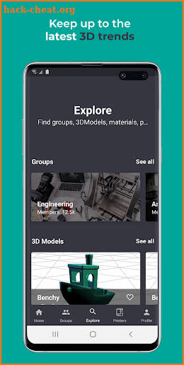 Plabric - 3D Printing Platform screenshot