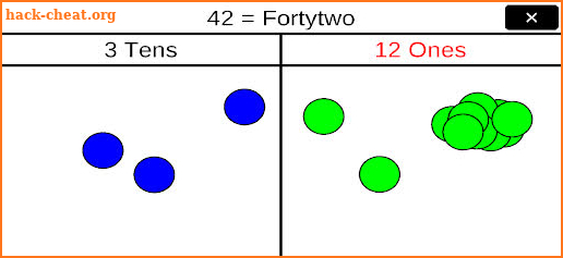 Place Value Chart screenshot