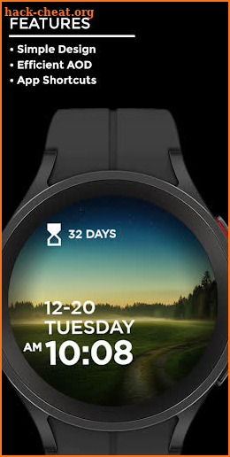 Placidnight - watch face screenshot