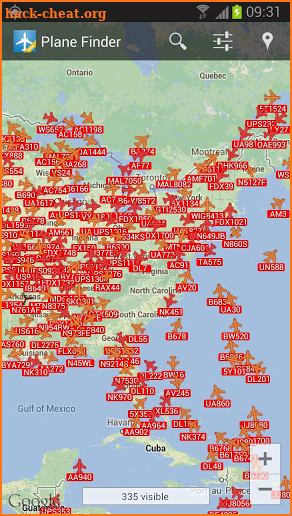 Plane Finder Lite screenshot