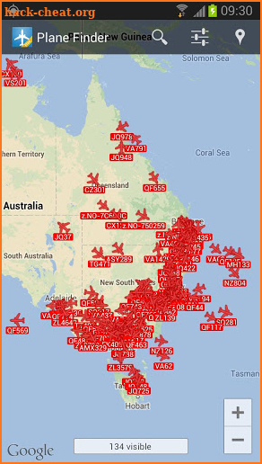 Plane Finder Lite screenshot