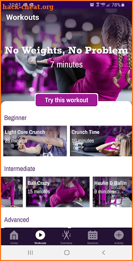 Planet Fitness screenshot