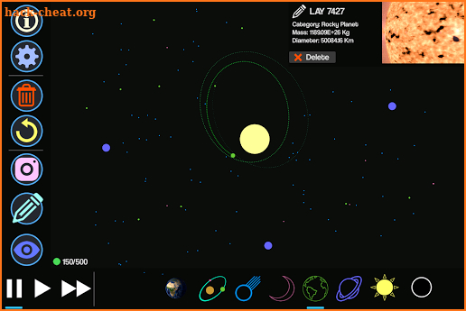 Planet Genesis 2 - solar system sandbox screenshot