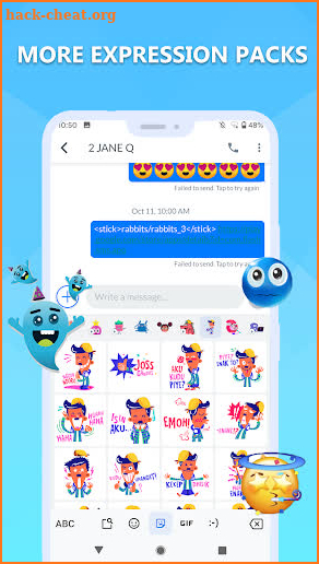 Planet SMS screenshot