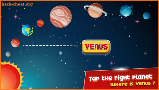 Planets Puzzle Game screenshot