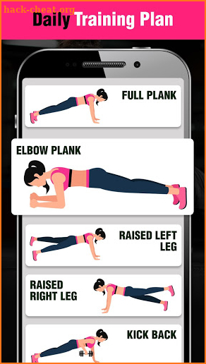 Plank Workout - 30 Day Challenge for Weight Loss screenshot