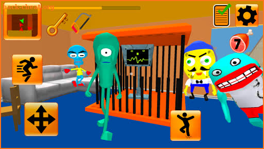 Plankton Gang Secret. Sponge's Neighbor Escape 3D screenshot