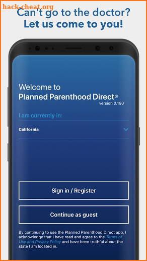 Planned Parenthood Direct screenshot