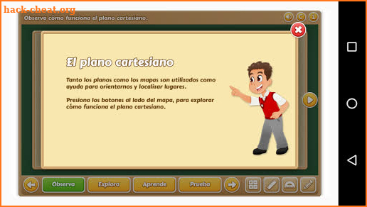 Plano Cartesiano 6° Primaria screenshot