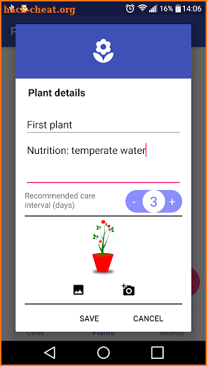 Plant Care Planner screenshot