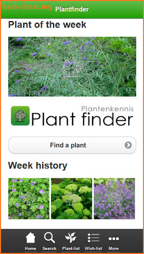 Plant Finder screenshot