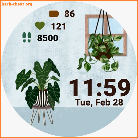 Plant Watch Face screenshot