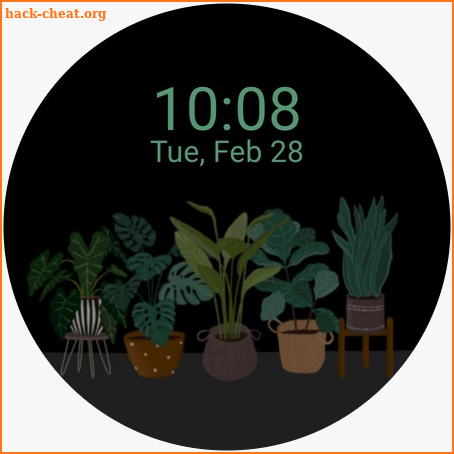 Plant Watch Face screenshot