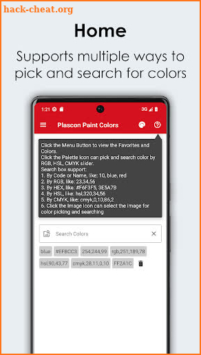 Plascon Paint Colors screenshot