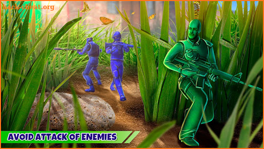 Plastic Soldiers War - Military Toys Attack screenshot