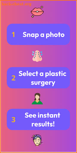 Plastic Surgery Simulator AI screenshot