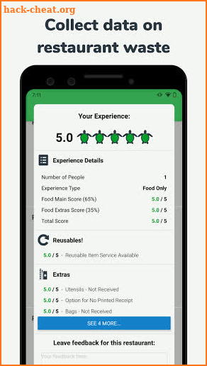 PlasticScore: Zero Waste Dining screenshot