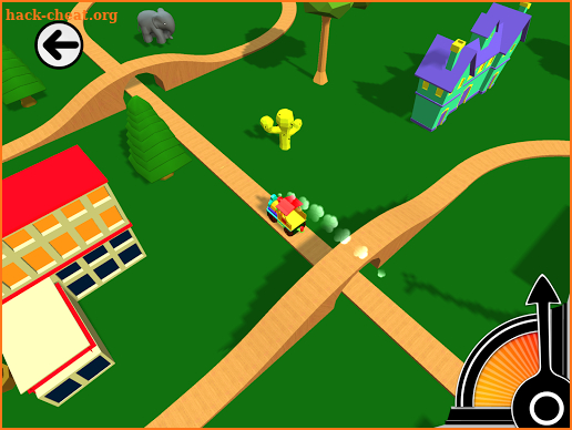 Play & Create Your Town - Free Kids Toy Train Game screenshot