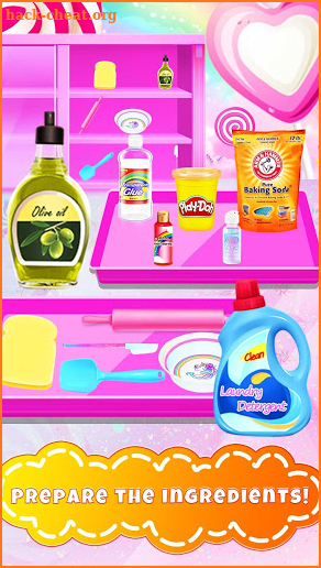 Play-Doh Rainbow Slime: Cooking Games for Girls screenshot