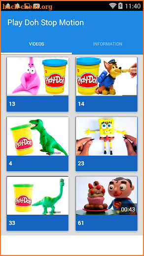 Play Doh Stop Motion Videos screenshot