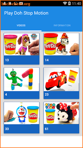 Play Doh Stop Motion Videos screenshot