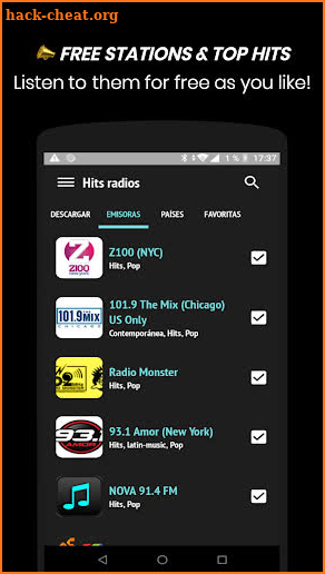 PLAY Hits Listen Music and Radio in Streaming Free screenshot