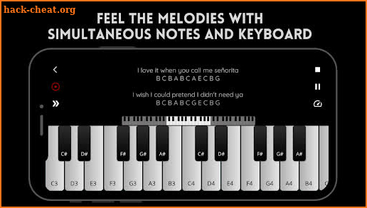 Play Piano: Melodies | Piano Notes | Keyboard screenshot