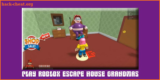 Play Roblox Escape House Grandmas tips,tricks screenshot