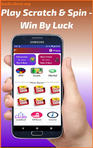 Play Scratch & Spin - Win By Luck screenshot