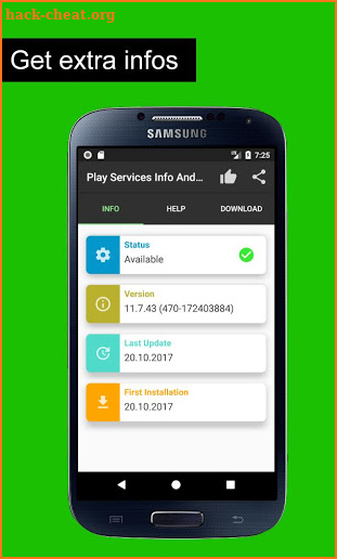 Play Services Update, Fix & Info - Ad-Free Version screenshot