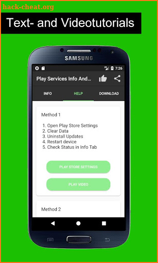 Play Services Update, Fix & Info - Ad-Free Version screenshot