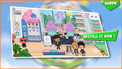 Play Toca Town Boca Life Clue screenshot