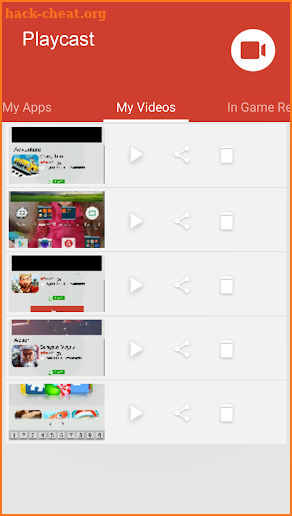 PlayCast Game Screen Recorder screenshot