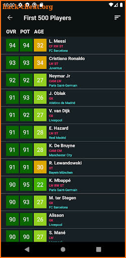 Player Potentials 21 screenshot