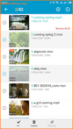 PlayerX Pro Video Player screenshot