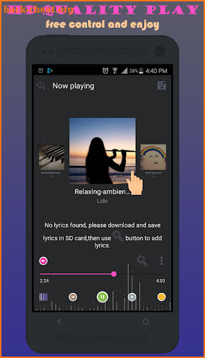 PlayerXo - Music Player screenshot