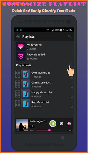 PlayerXo - Music Player screenshot