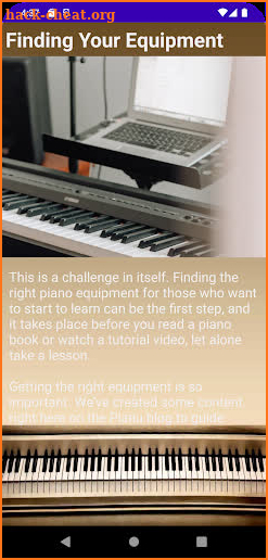 Playing Piano Guides screenshot