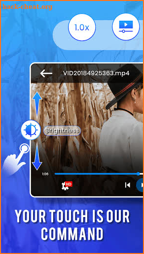 Playx - Full Screen video player screenshot