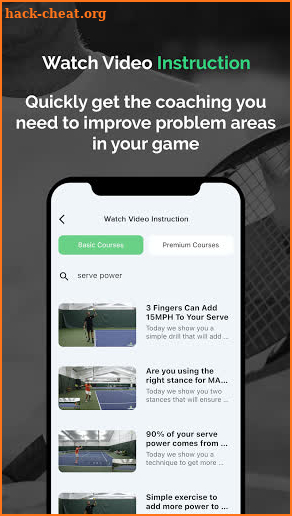 PlayYourCourt Tennis Community screenshot