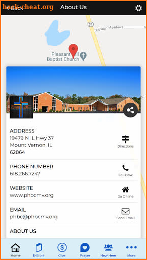 Pleasant Hill Baptist Church screenshot