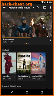 Plex screenshot