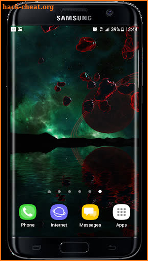 Plexus Space 3D Live Wallpaper screenshot