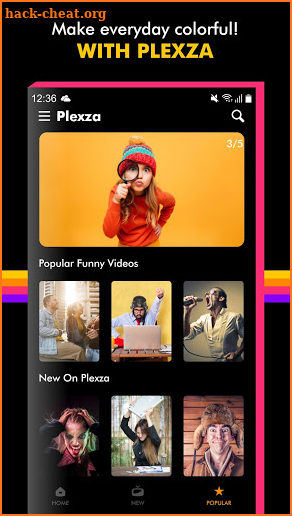 Plexza screenshot