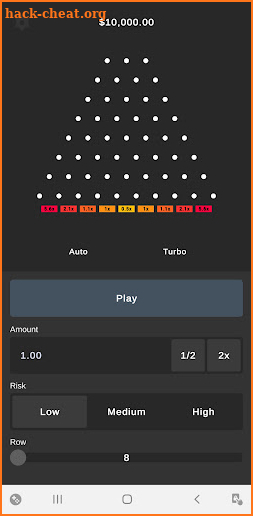 Plinko Simulator screenshot