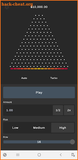 Plinko Simulator screenshot