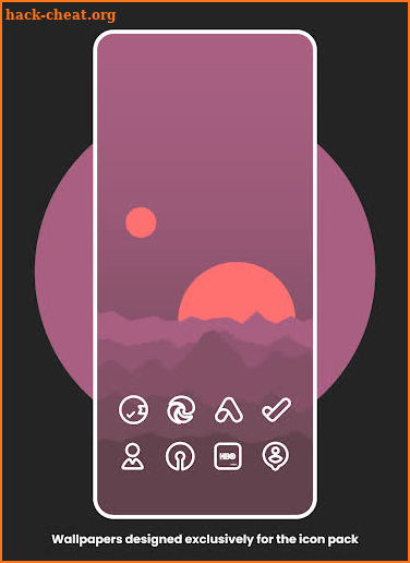 Plume Line - Icon Pack screenshot