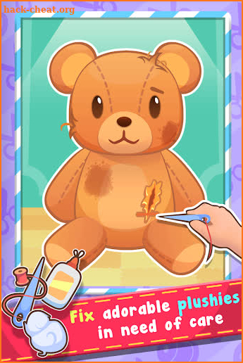 Plush Hospital Teddy Bear Game screenshot