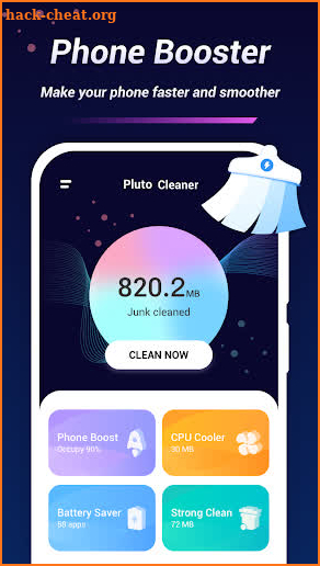 Pluto Cleaner-Booster&Speedup screenshot